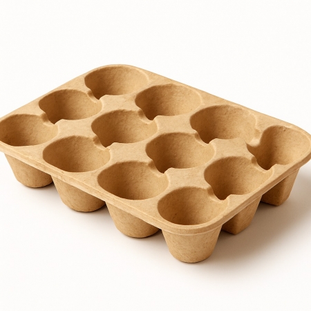 紙漿成型製品-盆栽托盤