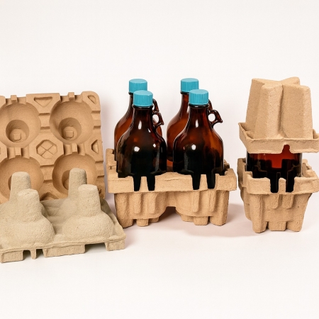 Glass bottle packaging